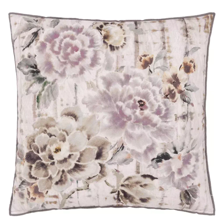 Poduszka dekoracyjna Designers Guild Kyoto Flower Slate