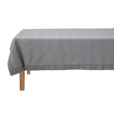 Obrus bawełniany Le Jacquard Français Empreintes Blue