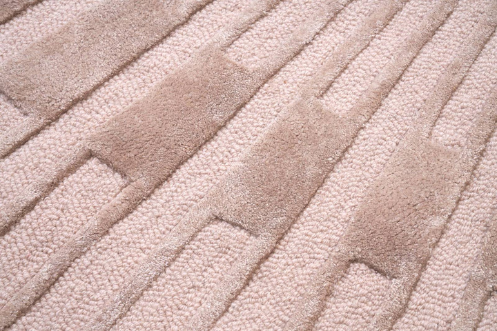 Dywan ręcznie tkany Carpet Decor Radius Beige