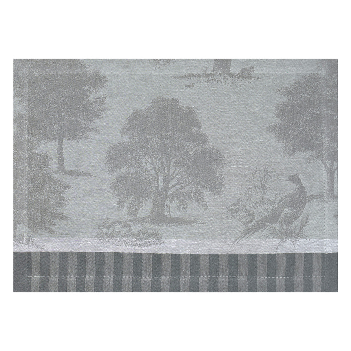 Podkładka lniana Le Jacquard Français Souveraine Silver