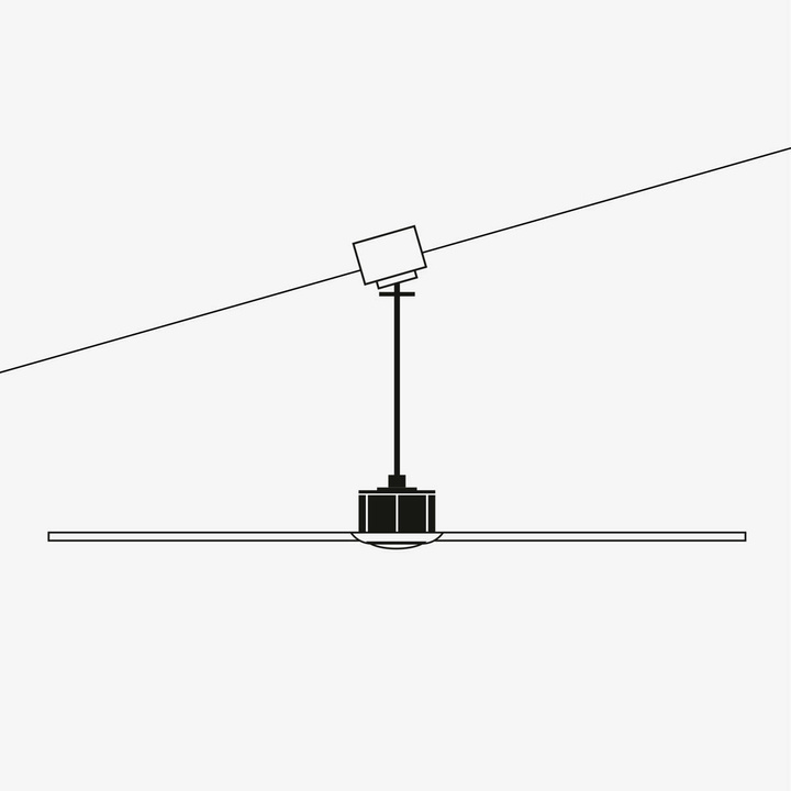 Wentylator sufitowy Faro Barcelona Amelia L Black Fan