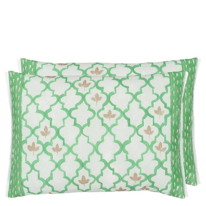 Poduszka dekoracyjna Designers Guild Pergola Trellis Emerald