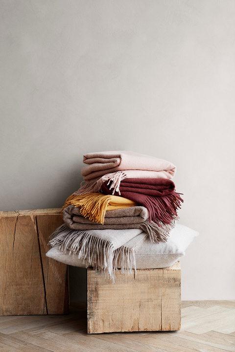 Pled wełniany Elvang Classic Beige