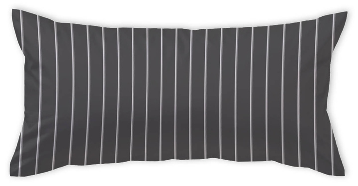 Poszewka adamaszkowa Curt Bauer Belluno Stahlgrau