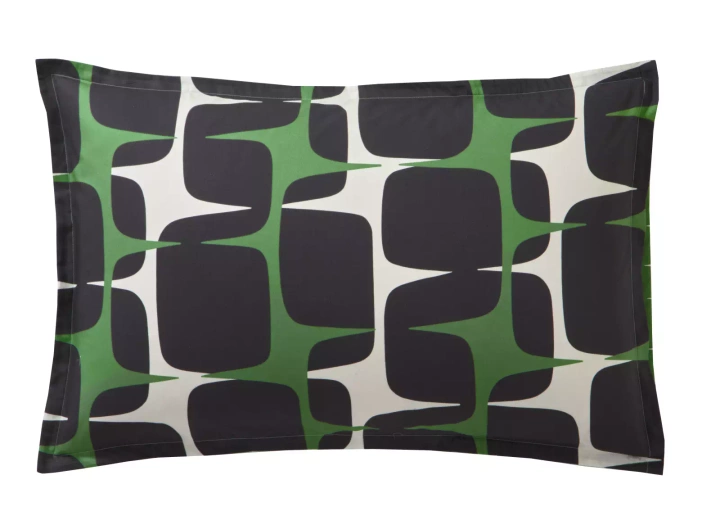 Pościel perkalowa Scion Living Lohko Zielona