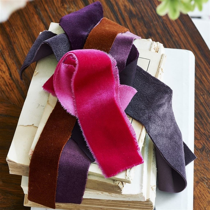 Zasłona Designers Guild Velluto Rose