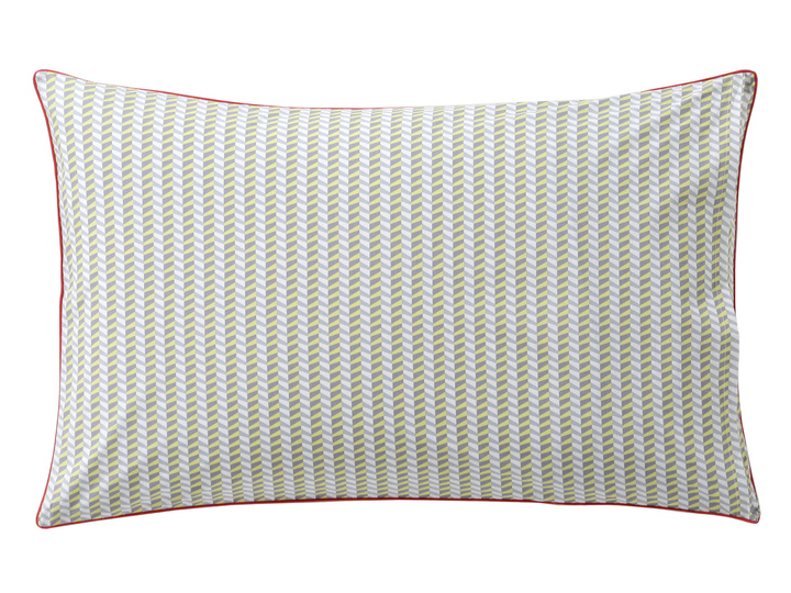 Poszewka perkalowa Blanc Des Vosges Bali Rubis OSTATNIE SZTUKI