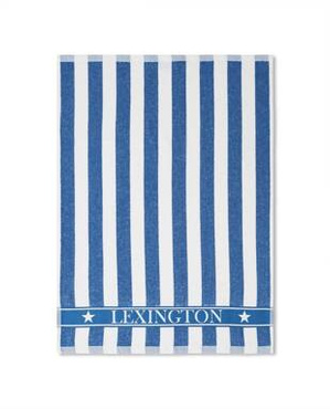 Ręcznik kuchenny Lexington Icons Striped Blue/White Ostatnie Sztuki