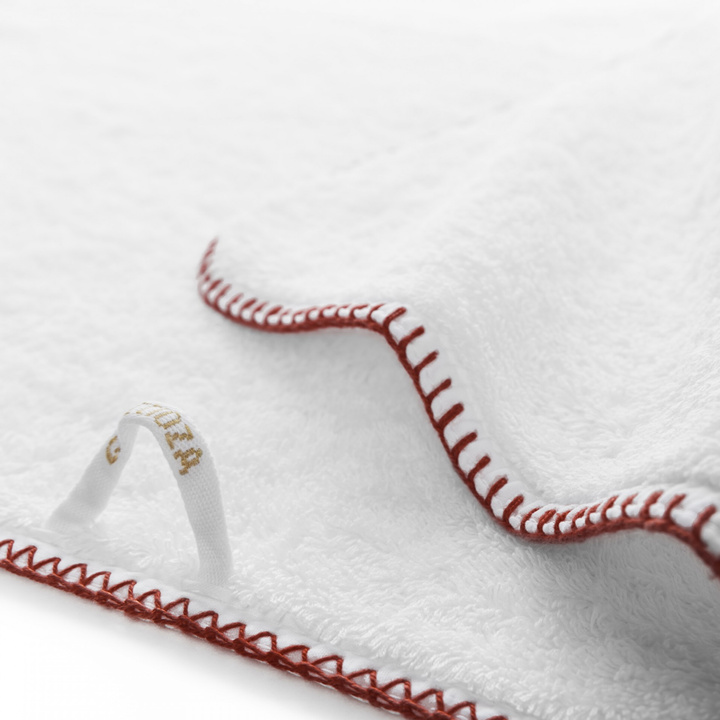 Ręcznik Graccioza Evora White/Cherry