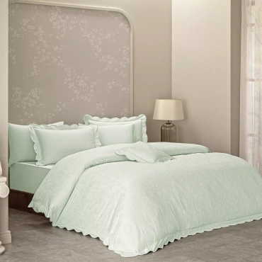 Komplet pościeli żakardowej Valeron Alien Mint