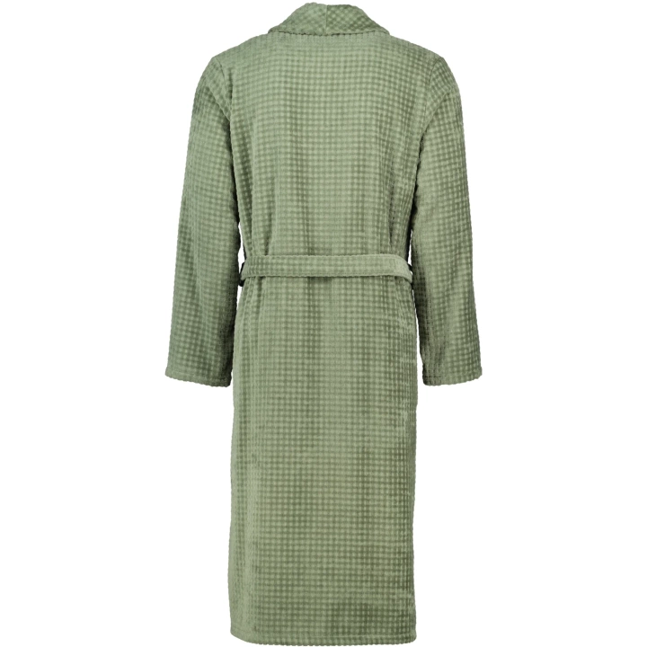 Szlafrok męski Cawo Schalkragen Waffelpique Field