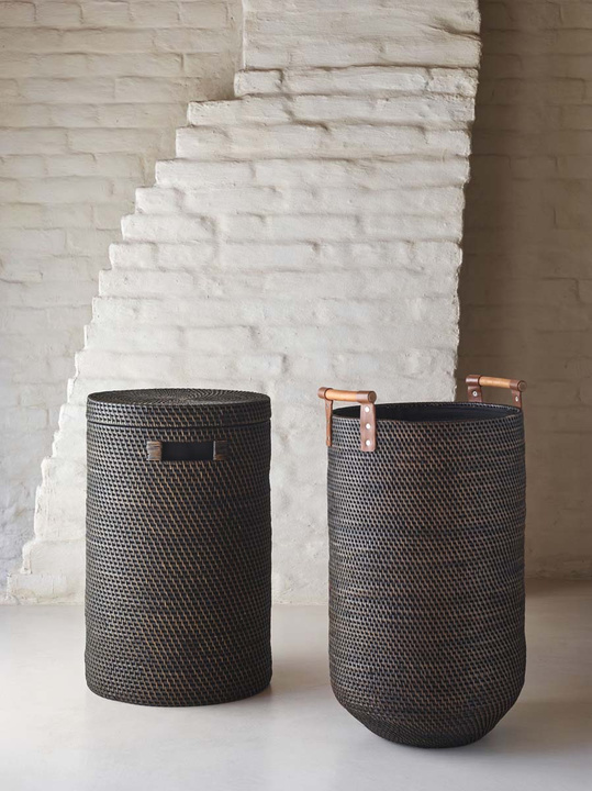 Kosz na pranie Aquanova CINO Pecan