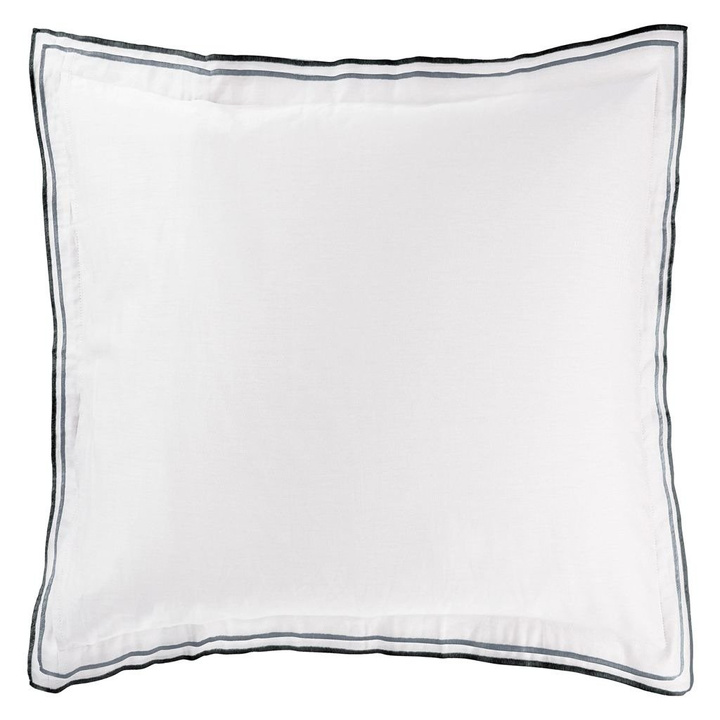 Poszewka perkalowa Designers Guild Astor Graphite