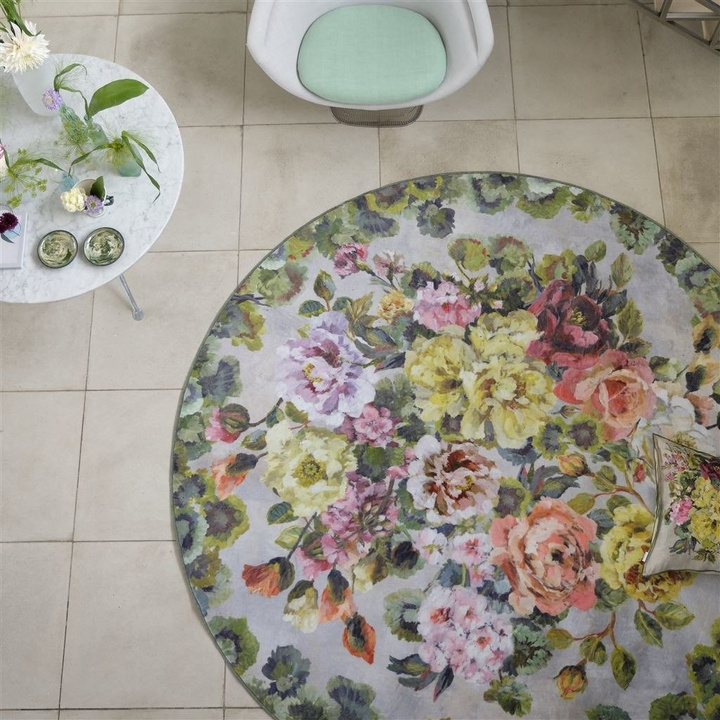 Dywan ręcznie tkany Designers Guild Grandiflora Rose Epice