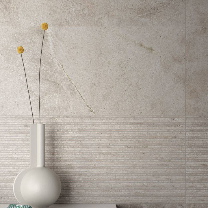 ABK Atlantis Sand - płytka ceramiczna/gres 32x120x4,5x2 cm rett. 8.5 mm naturale gradone top