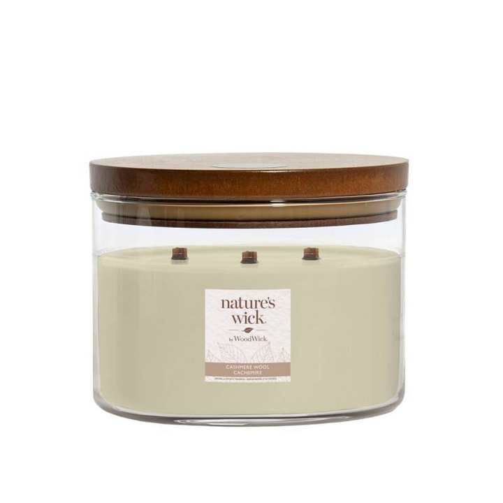 Świeca zapachowa WoodWick Nature's Cashmere Wool