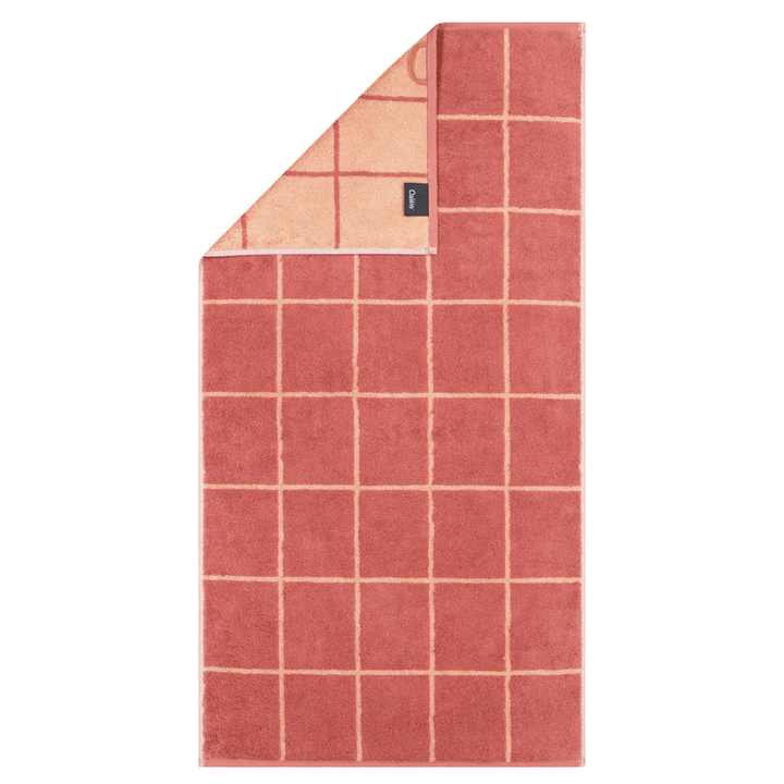 Ręcznik Cawo Park Check Brick Ostatnie Sztuki