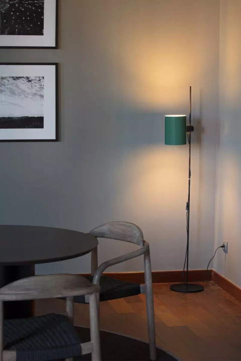 Lampa podłogowa Faro Barcelona Guadalupe zielona