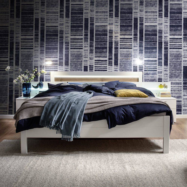Pościel satynowa Schöner Wohnen Pure Navy Ostatnie Sztuki