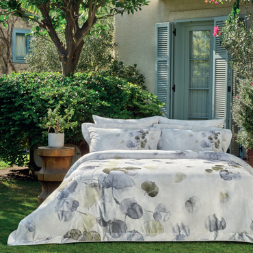 Komplet pościeli satynowej Valeron Aceline Blue Ostatnie Sztuki