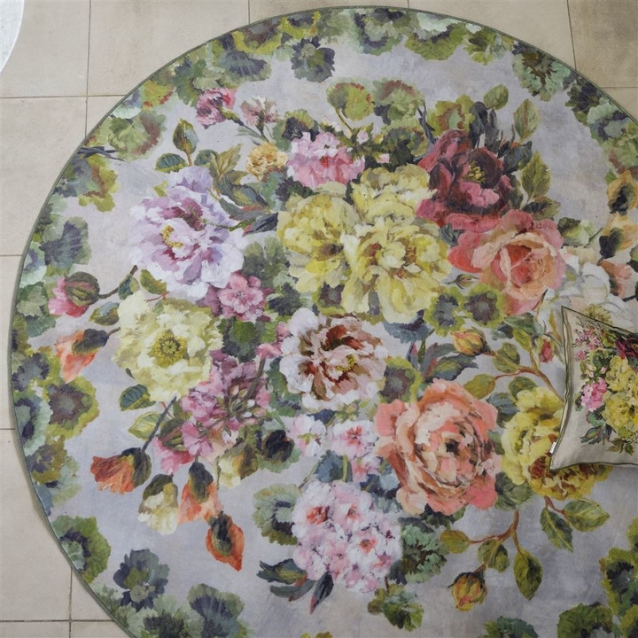 Dywan ręcznie tkany Designers Guild Grandiflora Rose Epice