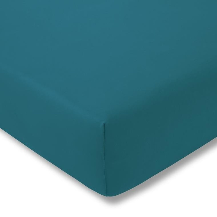 Prześcieradło ze ściągaczem Estella Zwirn Jersey Premium Cyan