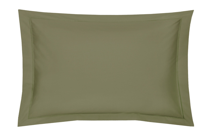 Pościel perkalowa Blanc Des Vosges Uni Kaki