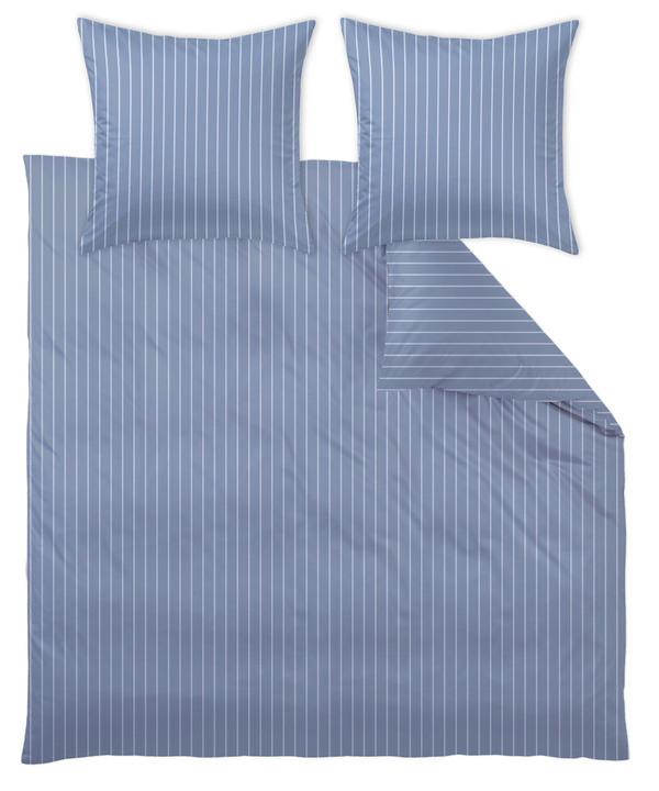 Komplet pościeli adamaszkowej Curt Bauer Belluno Mattblau