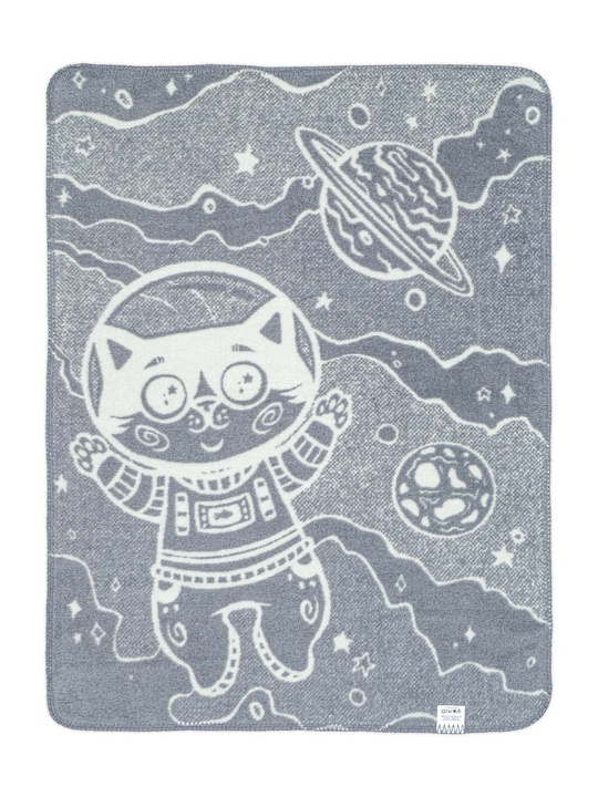 Koc Cotton Cloud Little Clouds kot kosmonauta