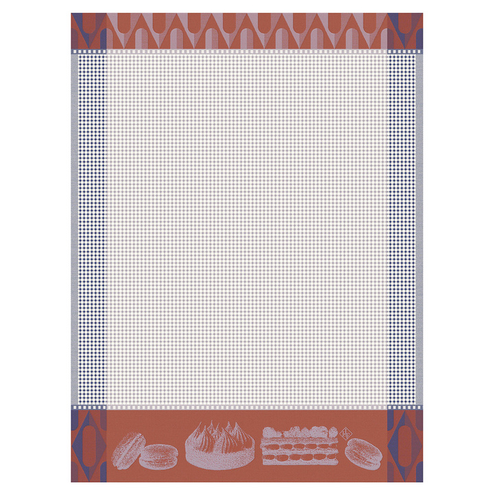 Ręcznik kuchenny Le Jacquard Français Pâtisseries Françaises Purple