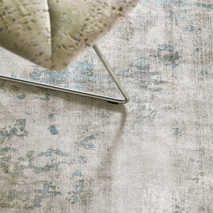 Dywan ręcznie tkany Designers Guild Impasto Celadon