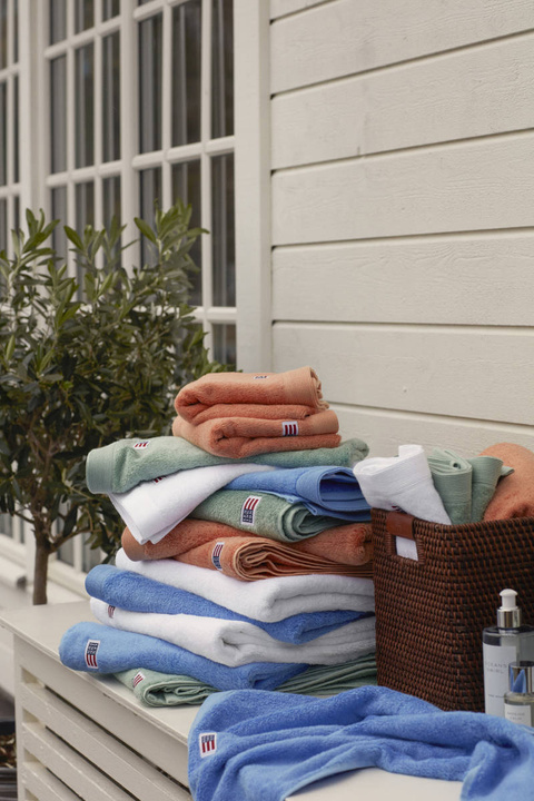 Ręcznik bawełniany Lexington Icons Original Moonbeam