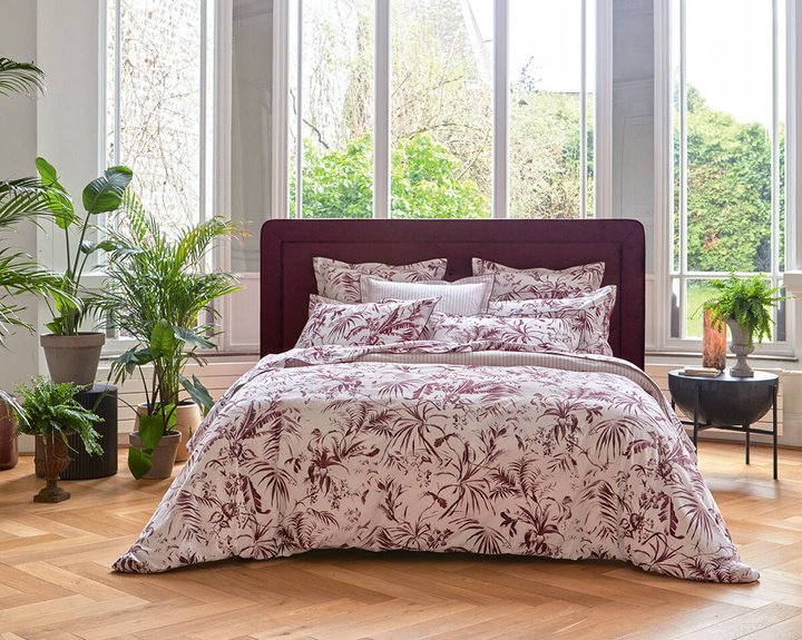 Poszewka perkalowa Anne de Solene Serre Exotique