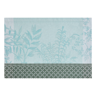Podkładka bawełniana Le Jacquard Français Jardin d'Eden Blue Ostatnie Sztuki
