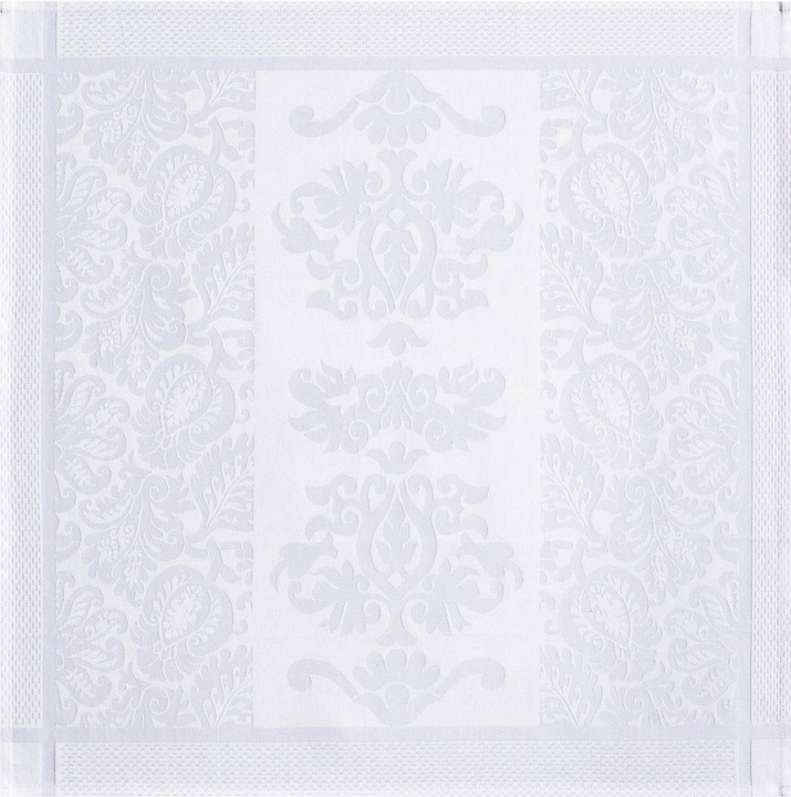 Serwetka bawełniana Le Jacquard Français Siena Blanc