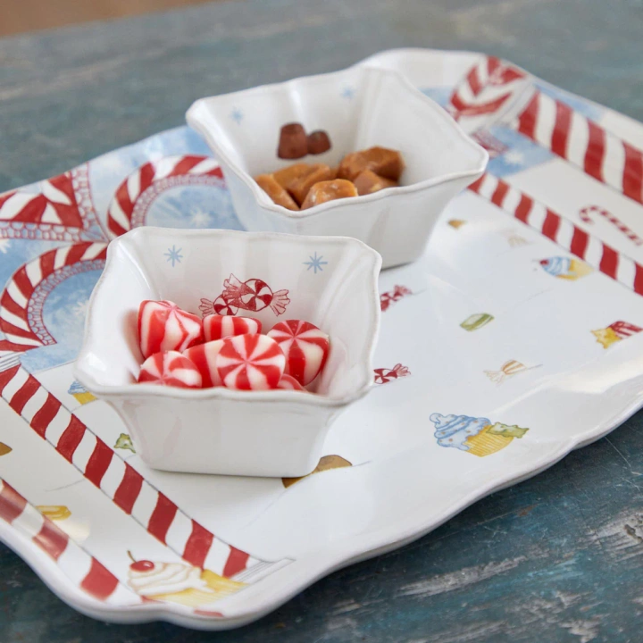 Talerz prostokątny Costa Nova The Nutcracker 37 cm