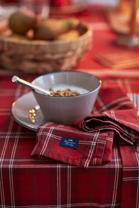 Obrus bawełniany Lexington Checked Red