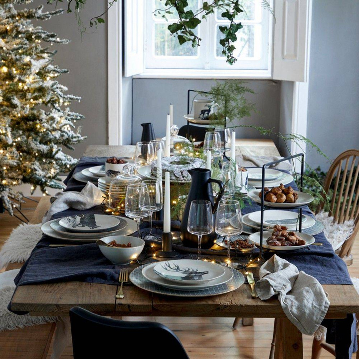 Talerz płytki Costa Nova Augusta Natural Gold 34 cm