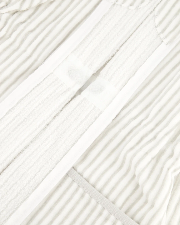 Szlafrok damski Cawo Relax Hooded Silver