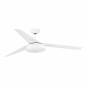Wentylator sufitowy Faro Barcelona Vulcano L LED White fan DC