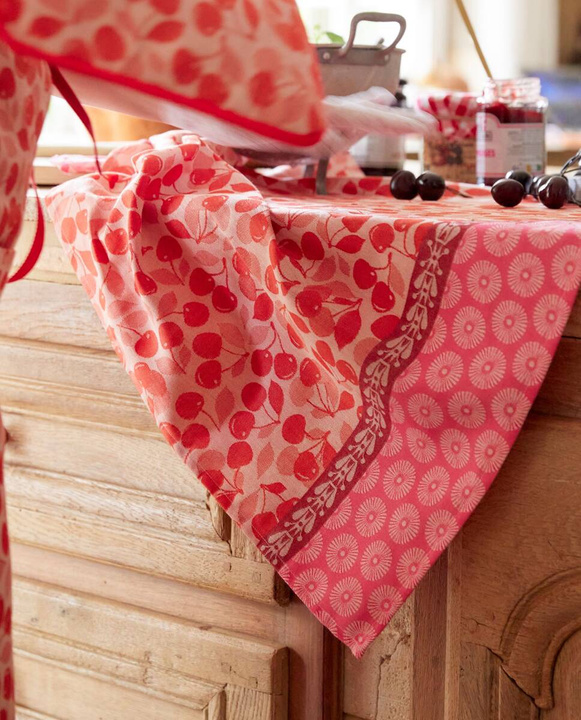 Ściereczka kuchenna Le Jacquard Français Cerises Red