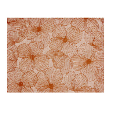 Podkładka Le Jacquard Français À La Carte Fleurs Papillons Brown