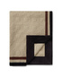 Narzuta bawełniana Lexington Graphic Quilted Beige