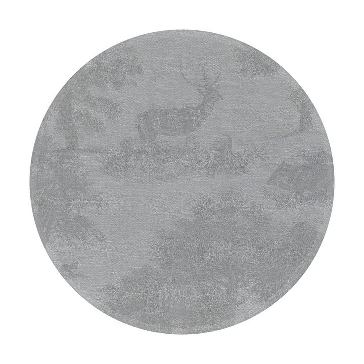 Podkładka lniana Le Jacquard Français Souveraine Silver