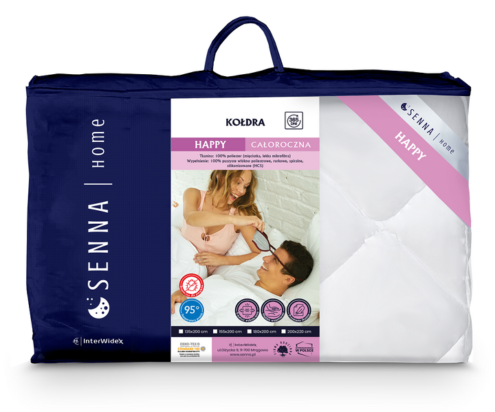Kołdra Inter-Widex Lucky Zimowa (100% HCS, mikrofibra)