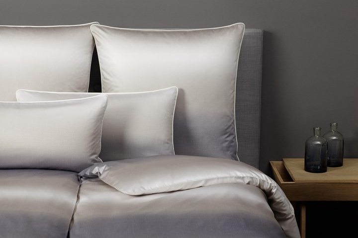 Poszewka satynowa Elegante Horizont Grey 100% bawełna