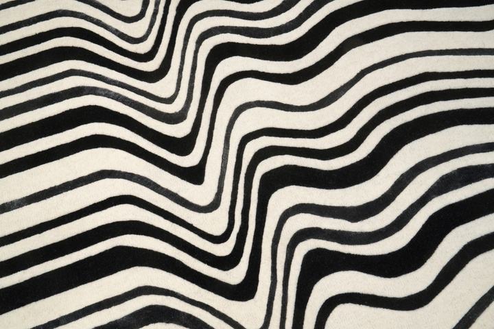 Dywan ręcznie tkany Carpet Decor Draft Black