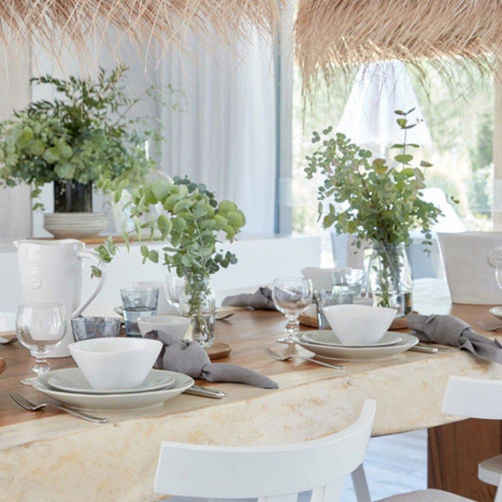 Talerz płytki Costa Nova kolekcja Nova Sand Grey 21 cm