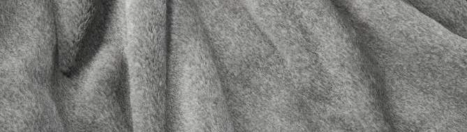 Pled futrzany Deckenkunst Kaninchen Grau Standard