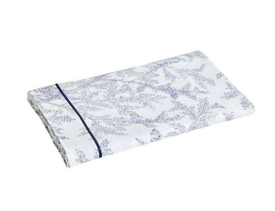 Prześcieradło satynowe bez ściągacza Sanderson Broceliande Cobalt